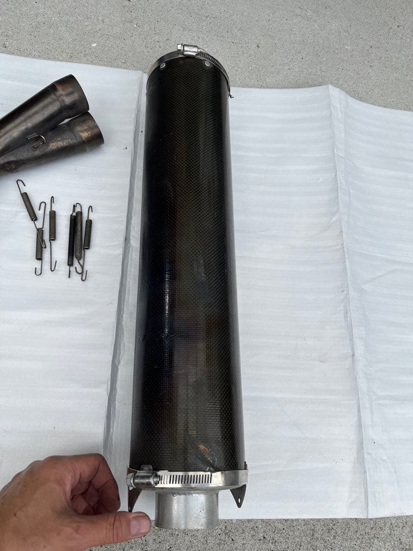 zzr1100D用マフラー　ベビーフェイスエキパイ（サイレンサーはサービス）