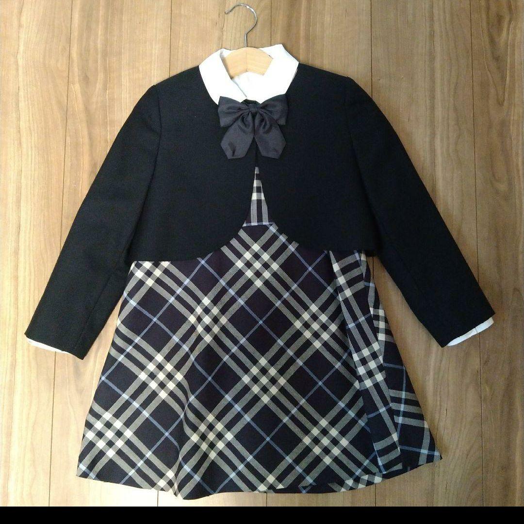 バーバリー 卒園式 入学式 フォーマル 120 110