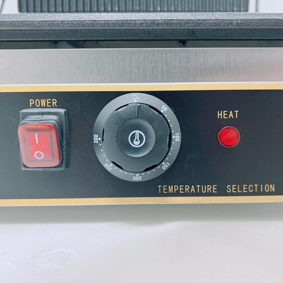 【未使用✨送料無料】パニーニクッカー グリドル プレス鉄板 業務用ホットプレート