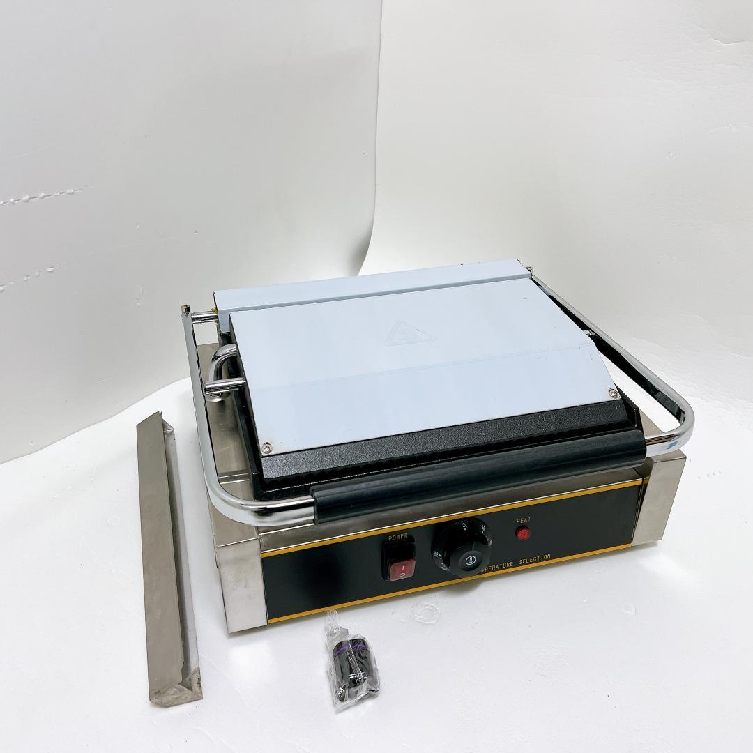 【未使用✨送料無料】パニーニクッカー グリドル プレス鉄板 業務用ホットプレート