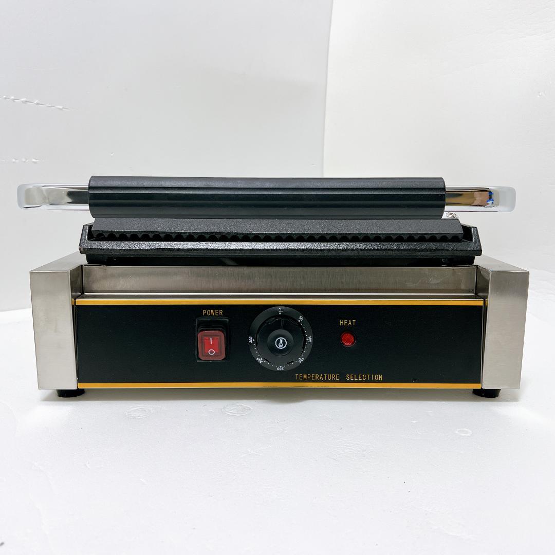 【未使用✨送料無料】パニーニクッカー グリドル プレス鉄板 業務用ホットプレート