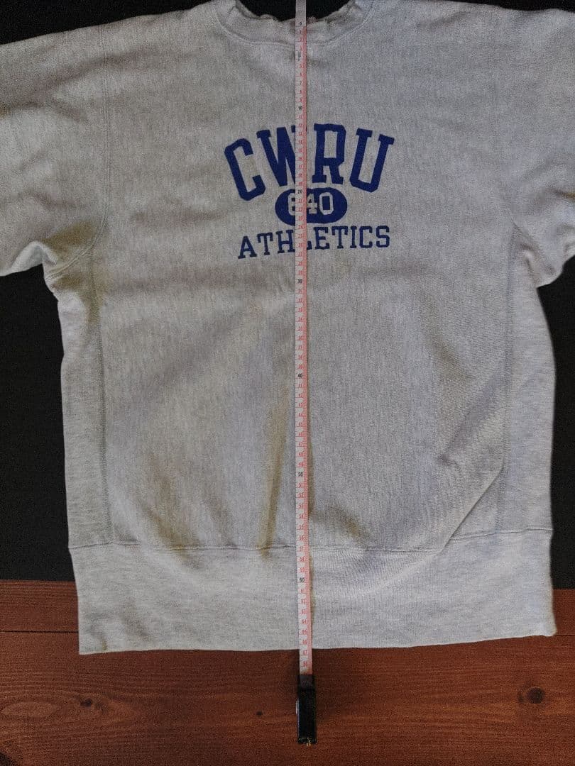 3段プリント USED Champion Reverse Weave Lサイズ