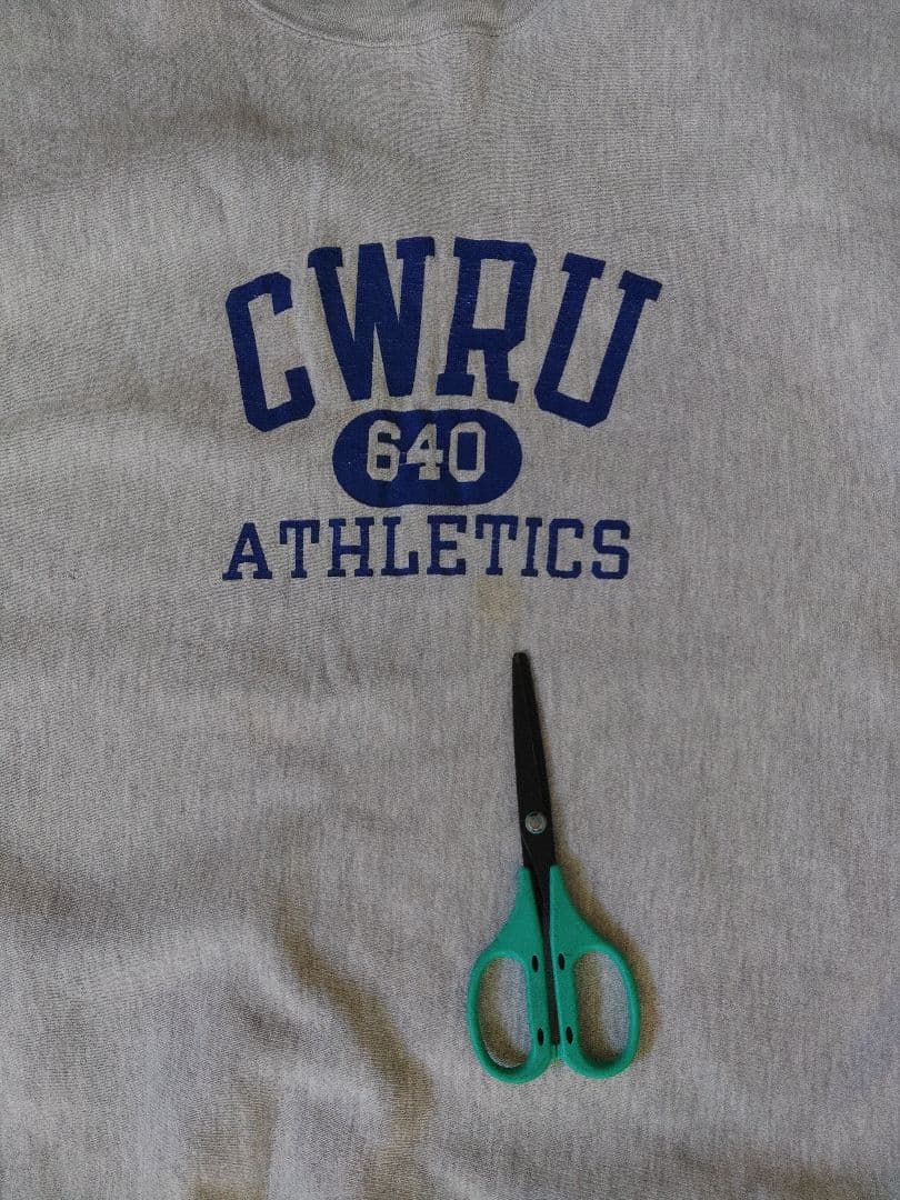 3段プリント USED Champion Reverse Weave Lサイズ