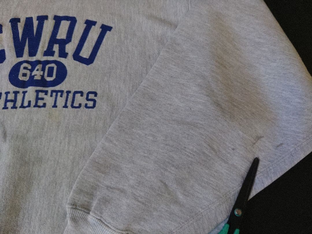 3段プリント USED Champion Reverse Weave Lサイズ