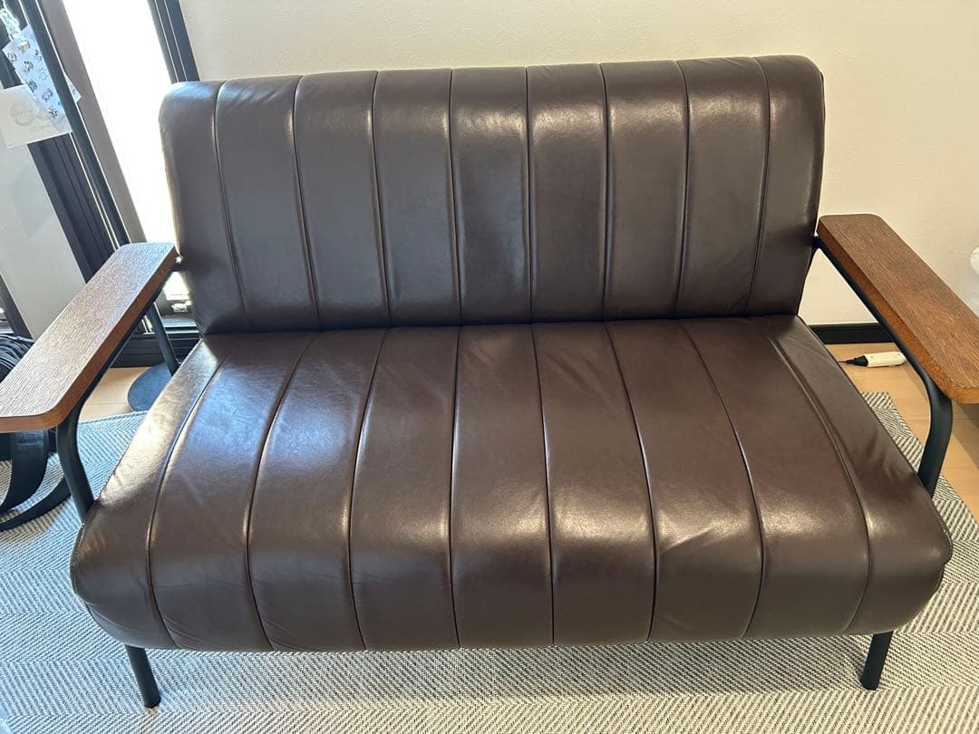 ニトリ　2人がけソファ　Nシールド　ステイン　大田区内直接渡し限定