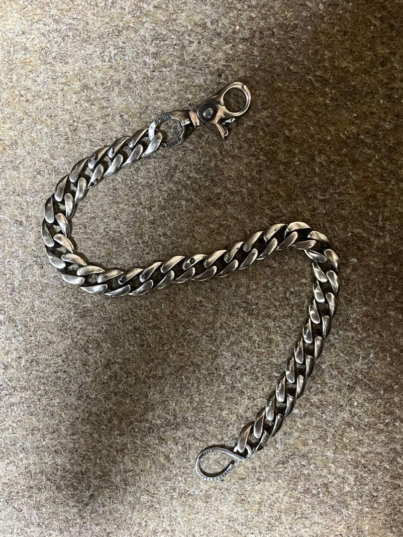 クラシック　ウォレットチェーン　シルバー925