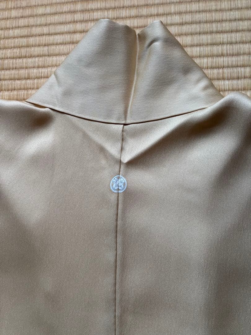 色留袖　一つ紋　正絹