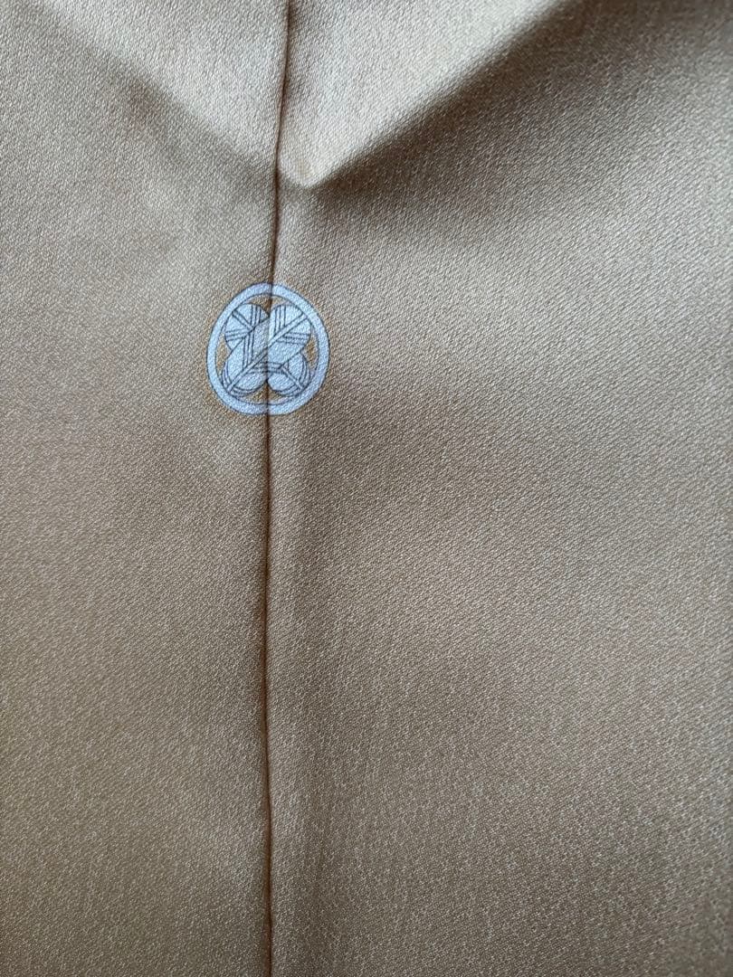 色留袖　一つ紋　正絹