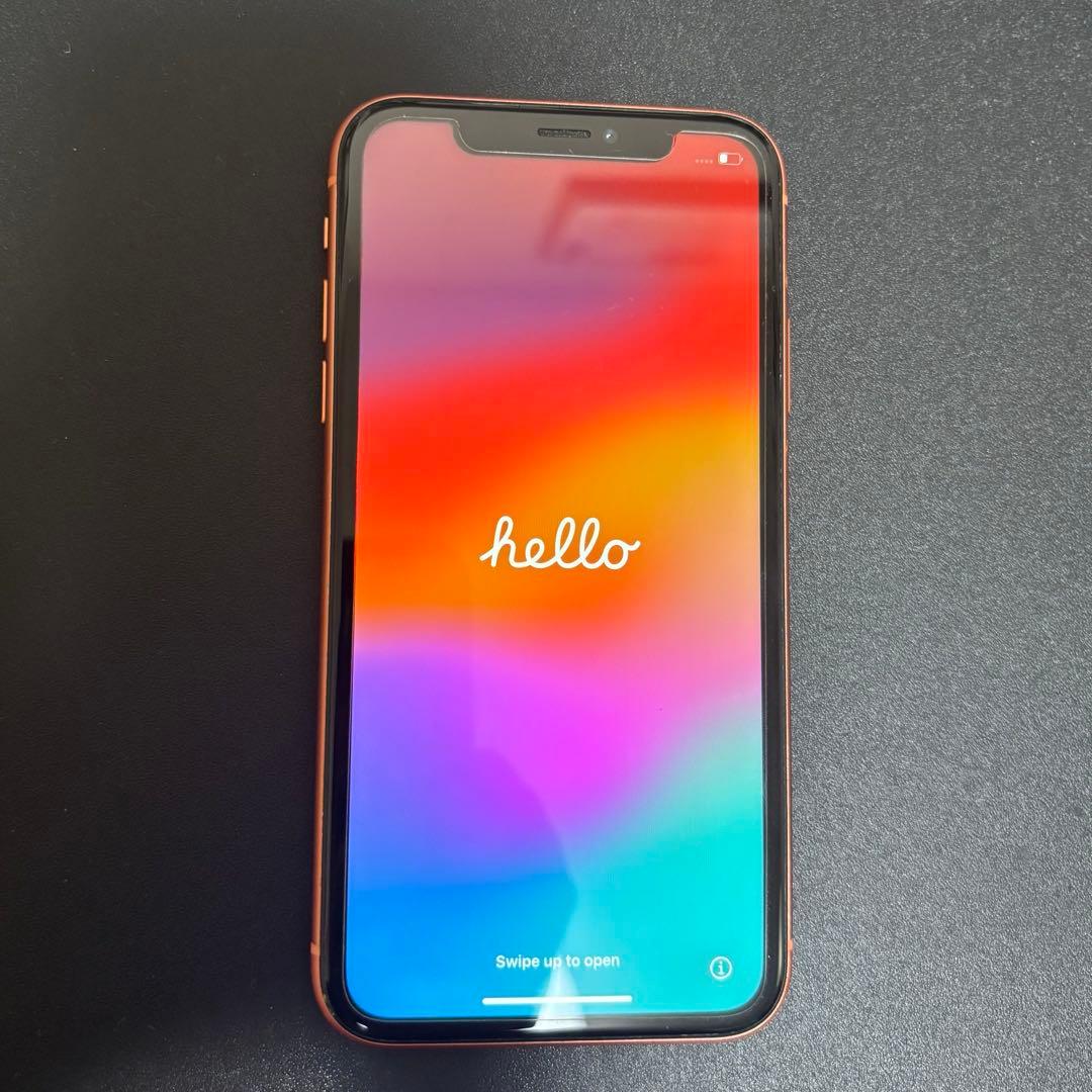ウ*ン様 iPhoneXR 10 コーラル 本体