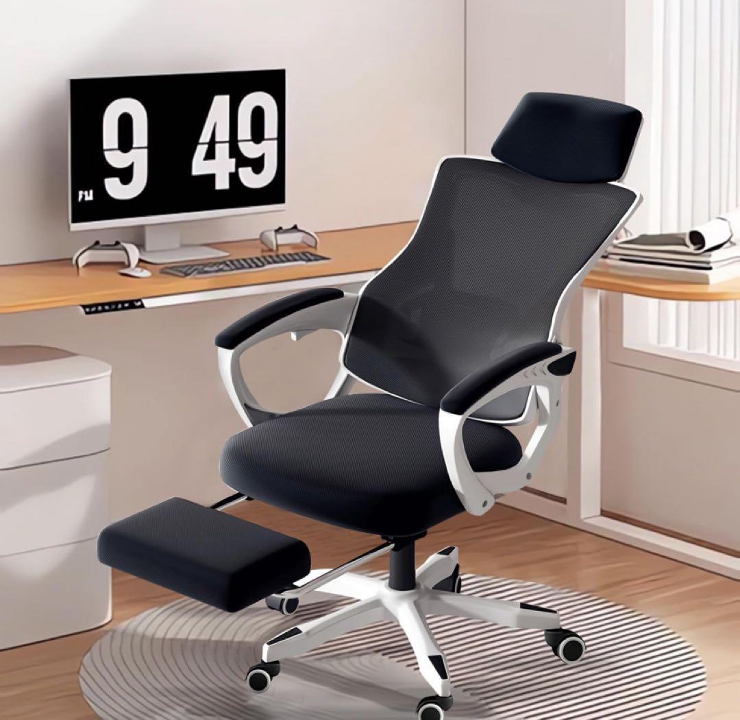 オフィスチェア 椅子 テレワーク 疲れない デスクチェア ロッキング機能