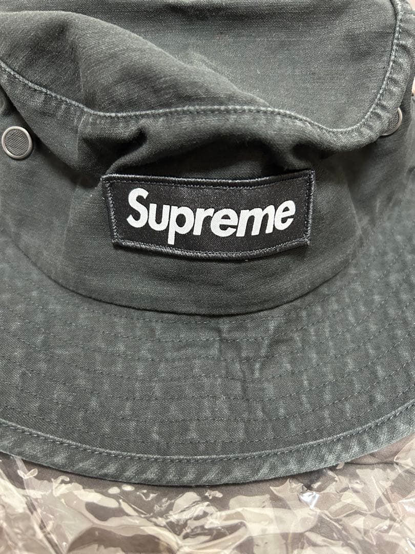 Supreme シュプリーム ミリタリーハット ブラック 新品未使用品 M/L