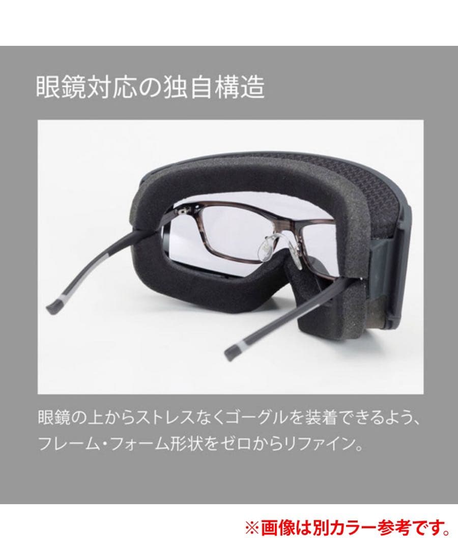 スワンズ SWANSスキー スノーボードゴーグル 眼鏡対応 調光レンズ ラカン