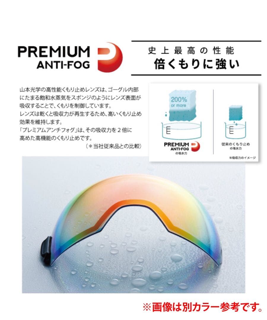 スワンズ SWANSスキー スノーボードゴーグル 眼鏡対応 調光レンズ ラカン