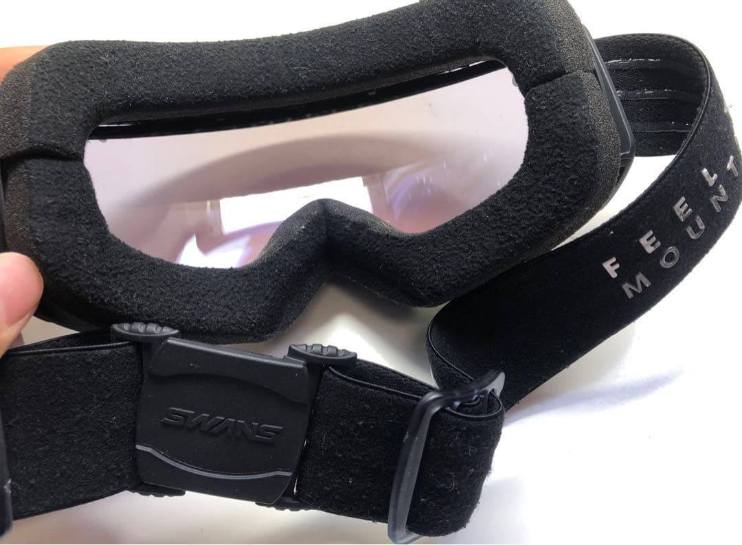 スワンズ SWANSスキー スノーボードゴーグル 眼鏡対応 調光レンズ ラカン