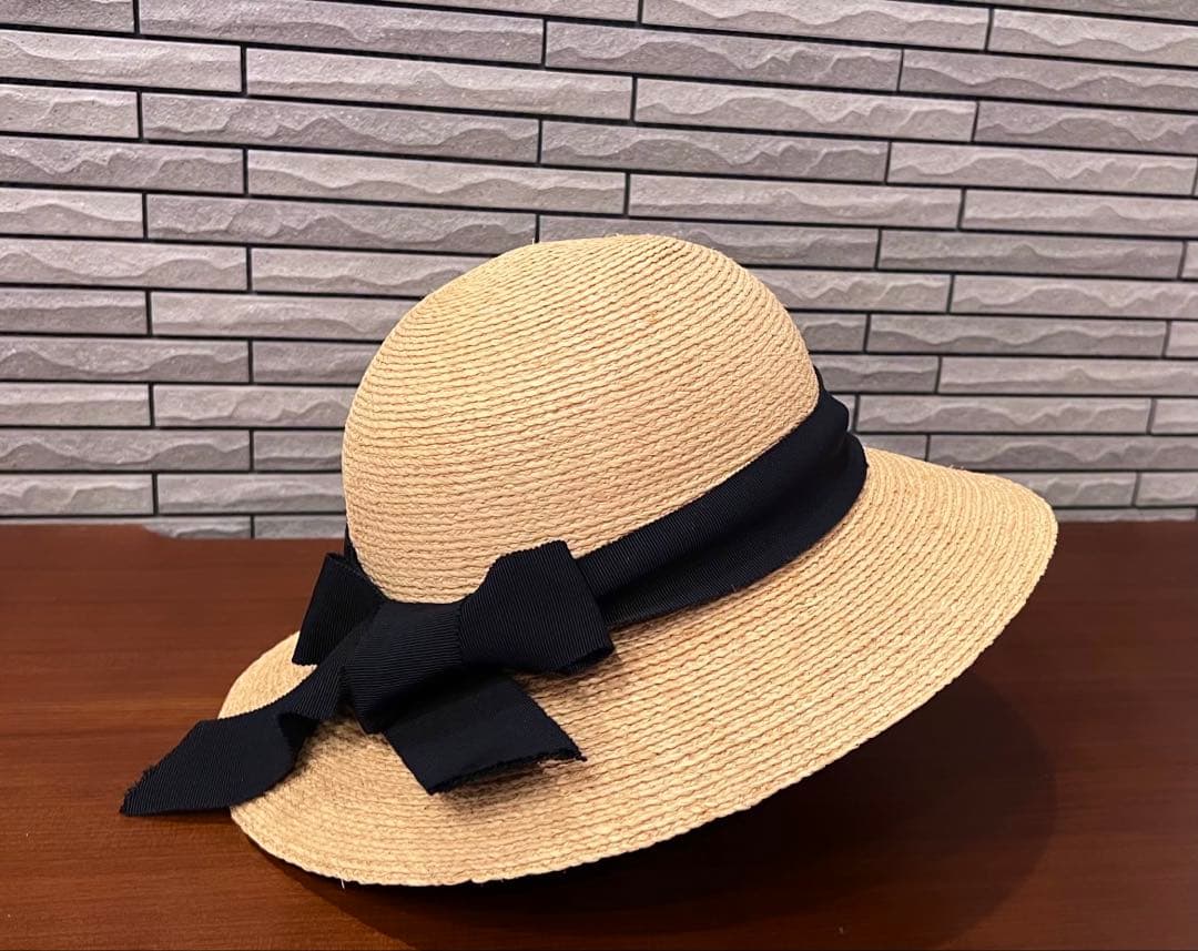 美品 HELEN KAMINSKI ヘレンカミンスキー ハット 麦わら 帽子