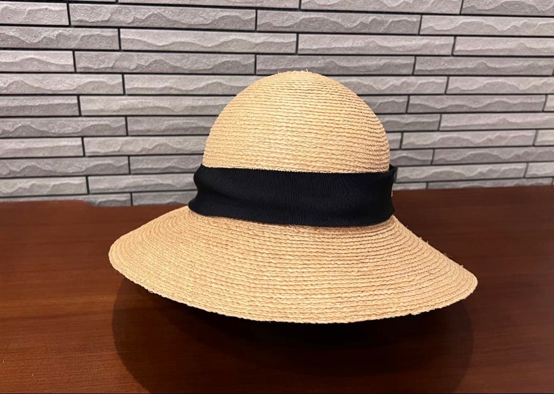 美品 HELEN KAMINSKI ヘレンカミンスキー ハット 麦わら 帽子