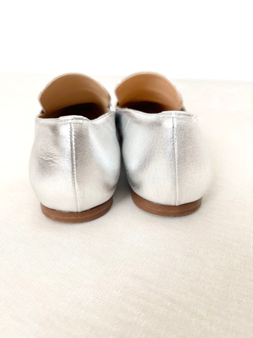 ファビオルスコー二 レザーフラットシューズ ローファー 36