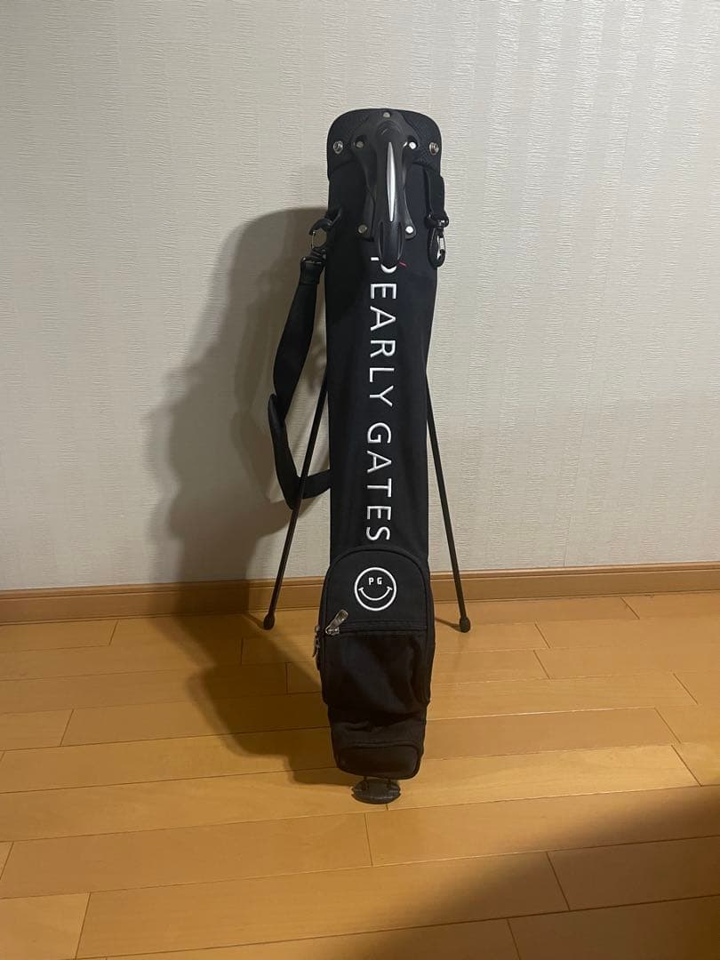 【美品】PEARLY GATES スマイル　セルフスタンドバッグ