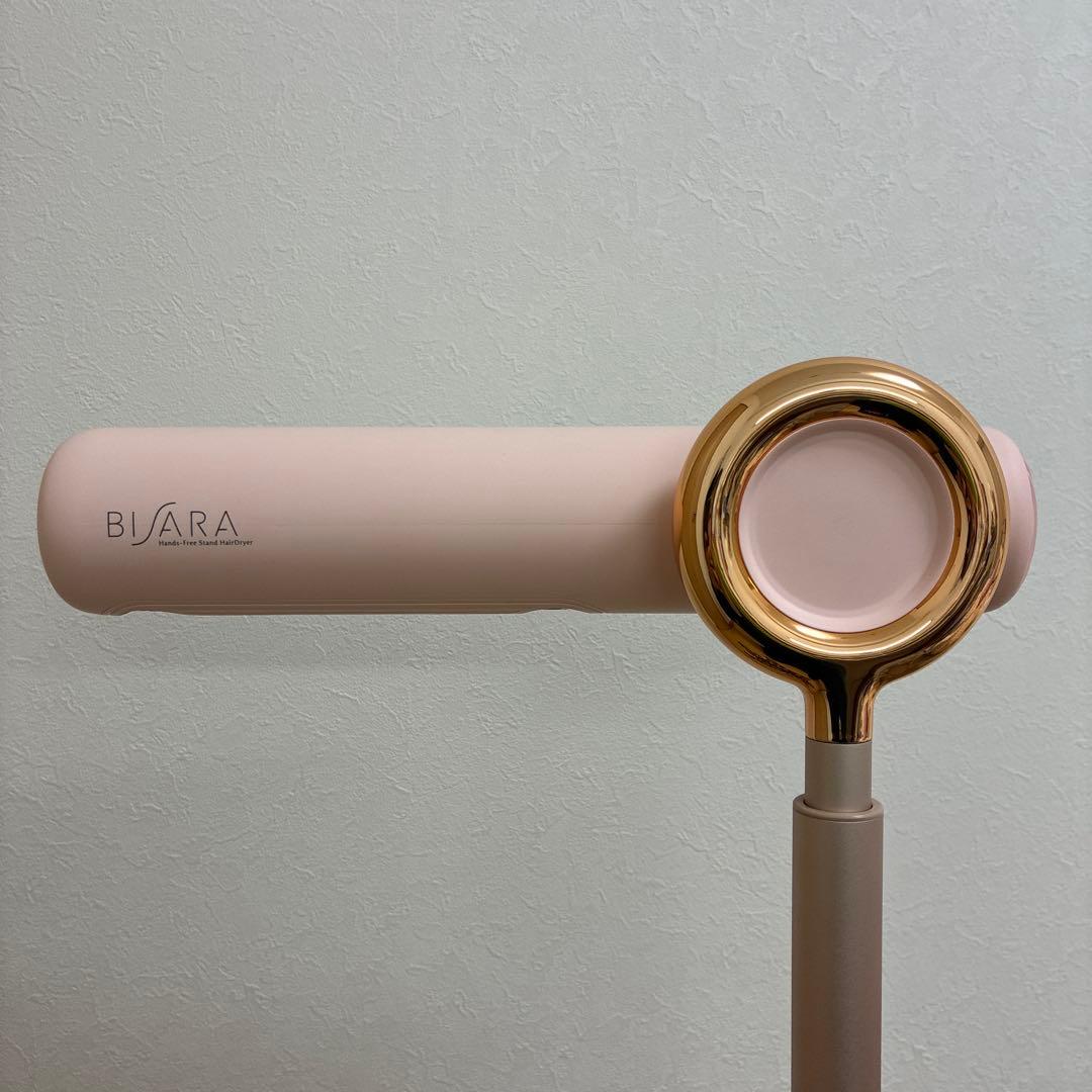 ビサラ　BIZARA ハンズフリーヘアドライヤー　QS151 ピンク