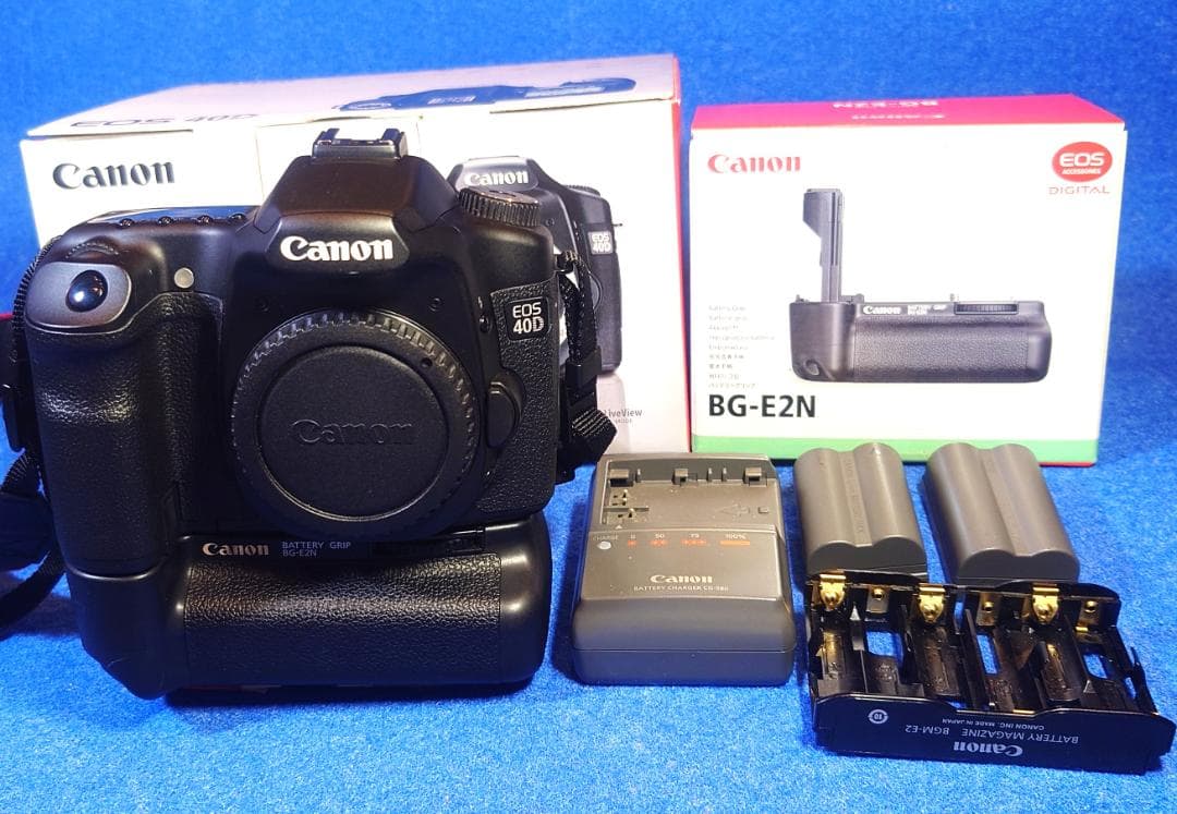 キヤノン Canon EOS40D ボディ+バッテリーグリップBG-E2N