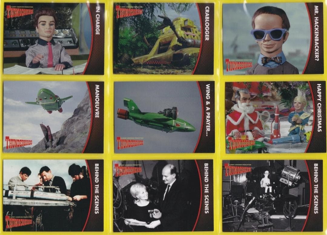 【日本未発売】サンダーバード　トレーディング　カード　シリーズⅡ　全種類　未開封