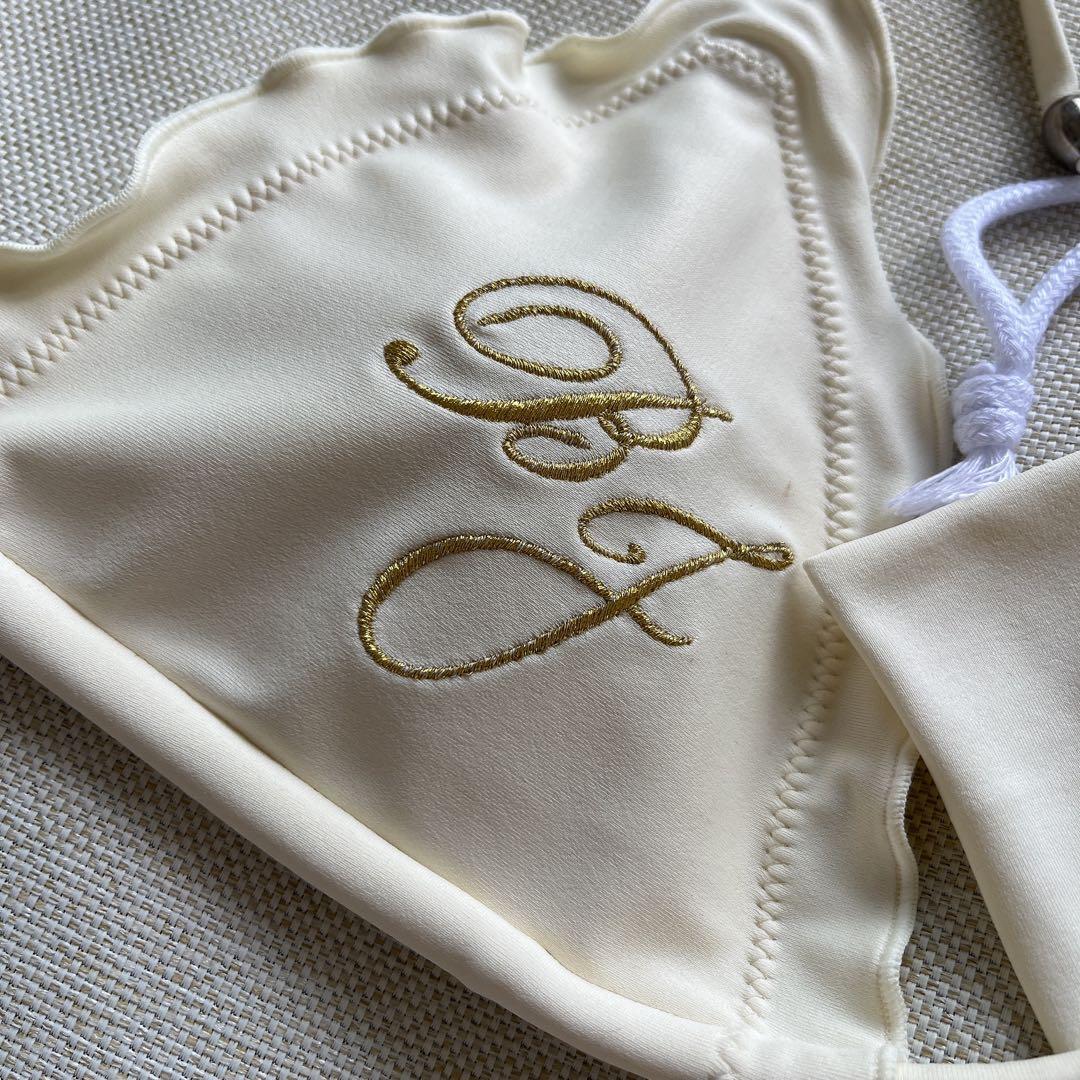 ベストボディジャパン　公式競技用ウェア　決勝用ビキニ　白　M