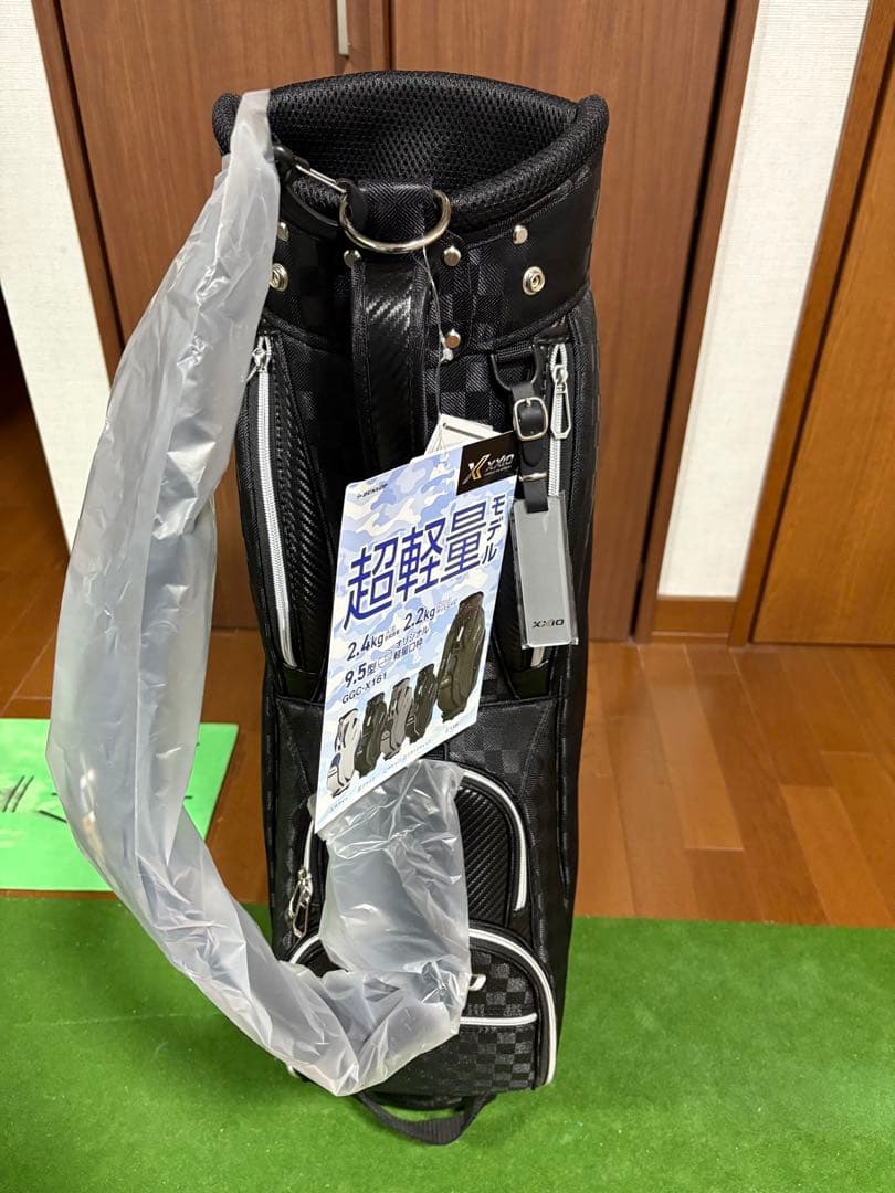 XXIO ゼクシオ　超軽量キャディバッグ ブラック