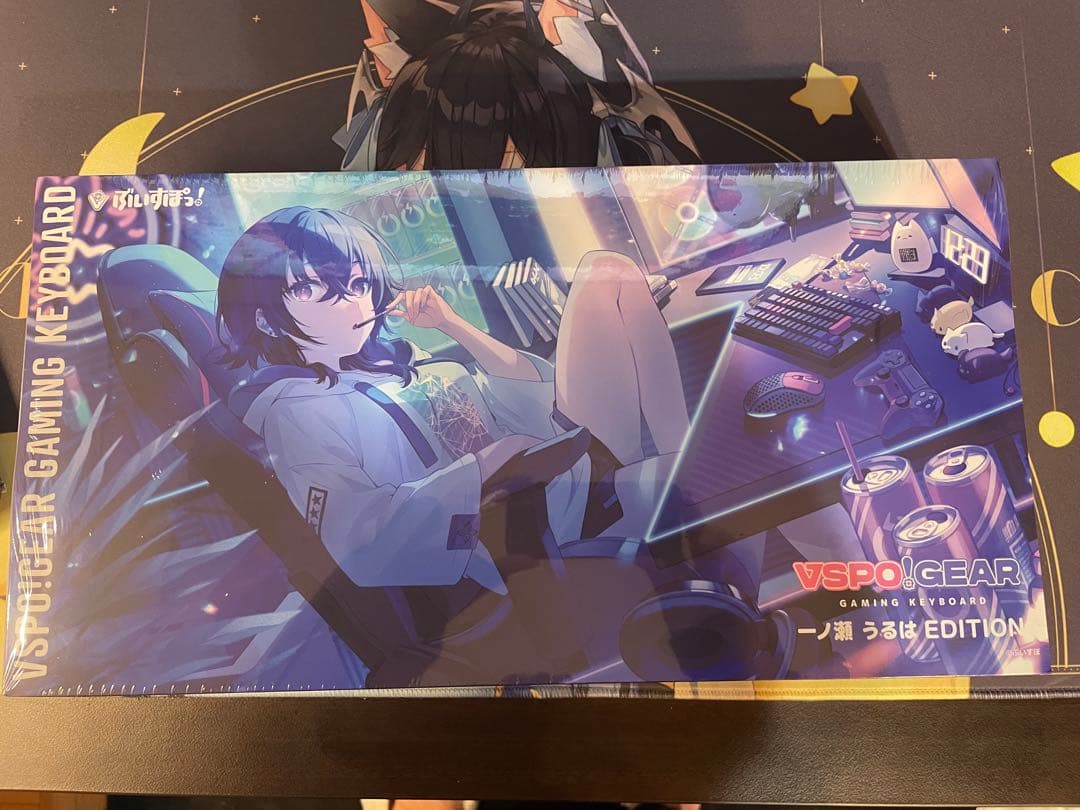 【新品未開封】一ノ瀬うるはゲーミングキーボード ぶいすぽっ！ VSPO！GEAR