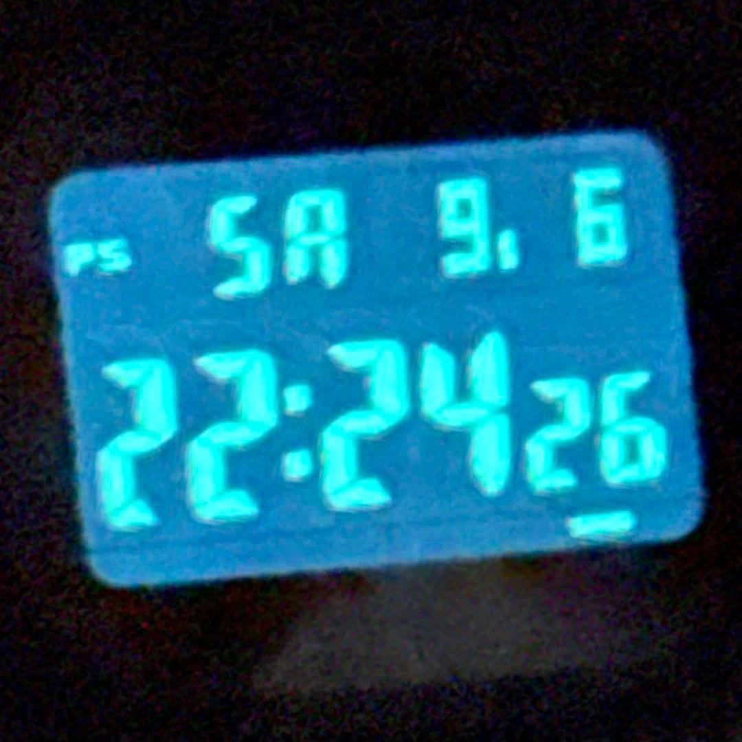 ②極美品 G-SHOCK GW-M5610BB 電波ソーラー ブラック 反転液晶