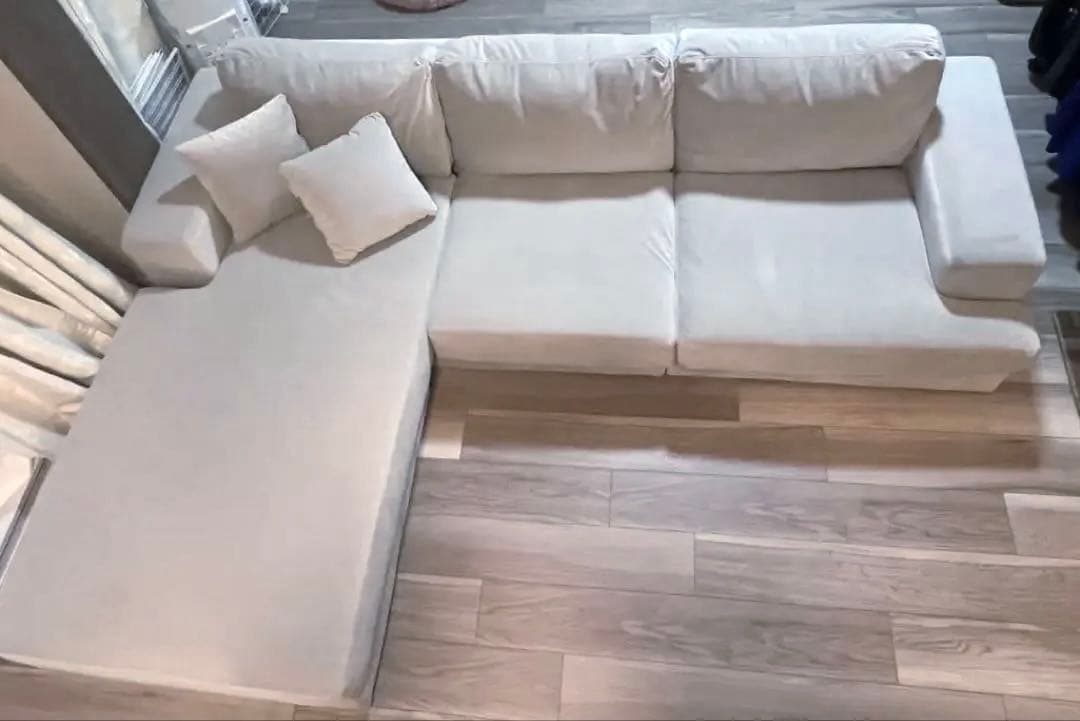 【LOWYA】３人掛けソファ