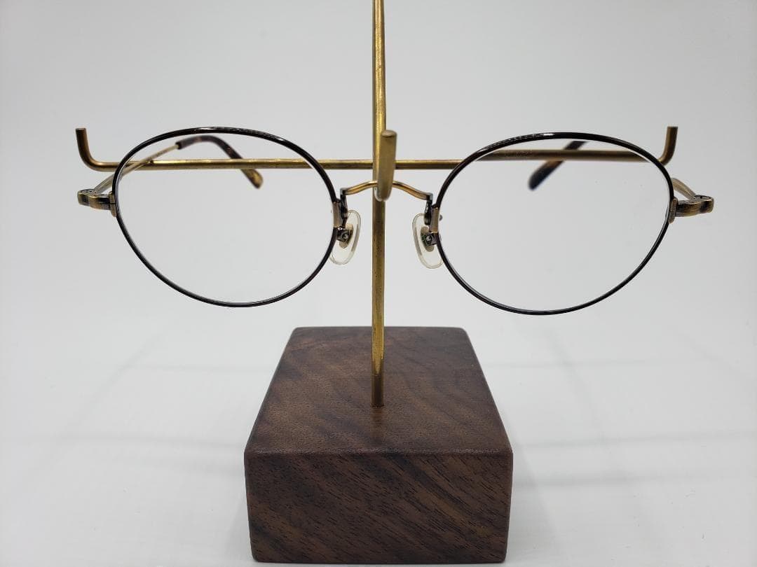 カメマンネン ボストン べっ甲柄 チタン製 眼鏡 KameManNen