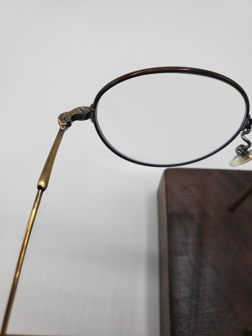 カメマンネン ボストン べっ甲柄 チタン製 眼鏡 KameManNen