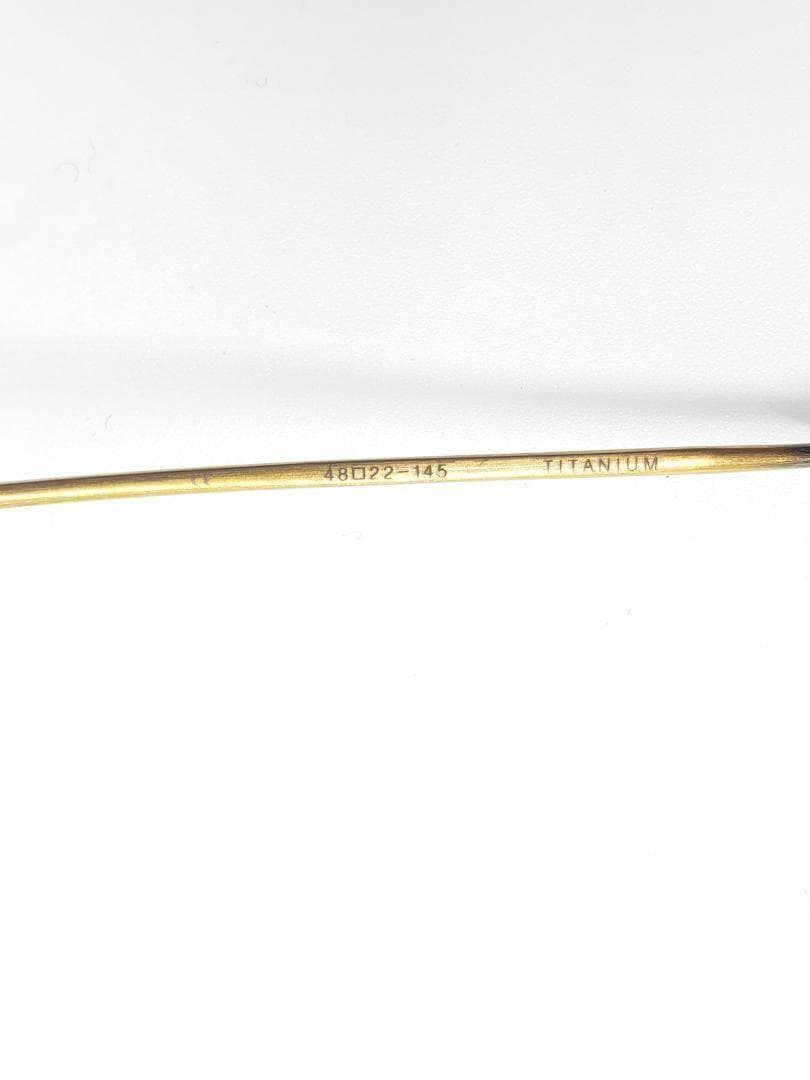 カメマンネン ボストン べっ甲柄 チタン製 眼鏡 KameManNen