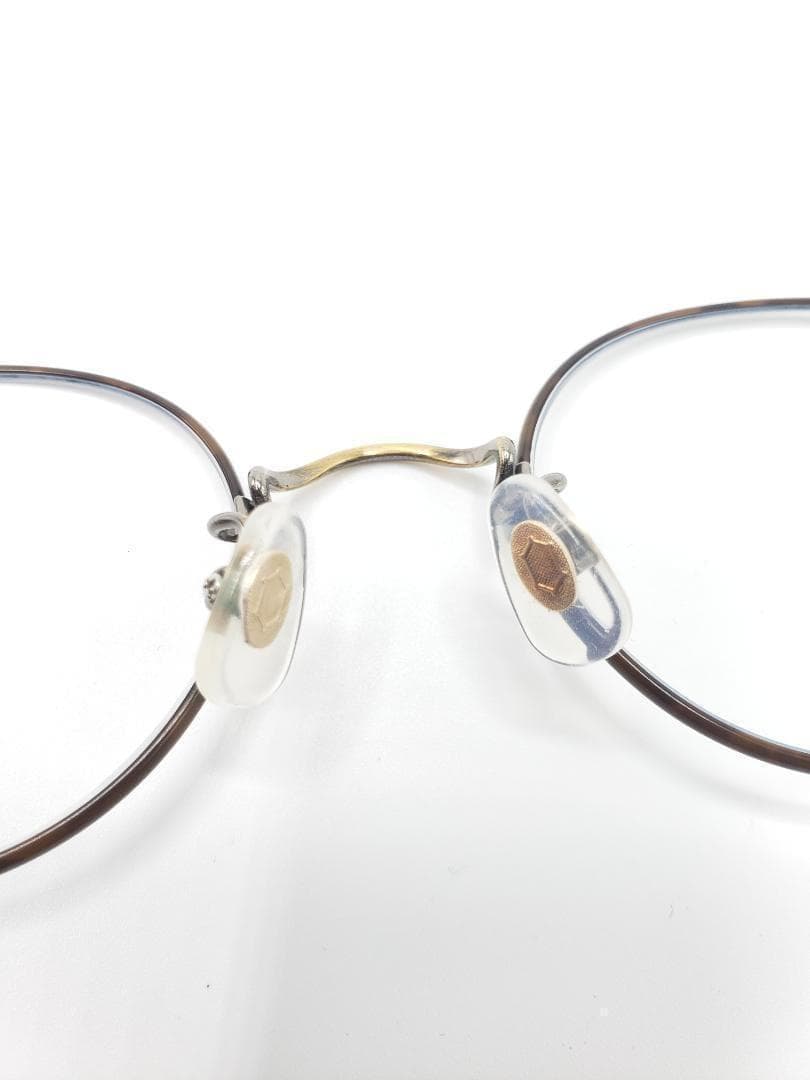 カメマンネン ボストン べっ甲柄 チタン製 眼鏡 KameManNen