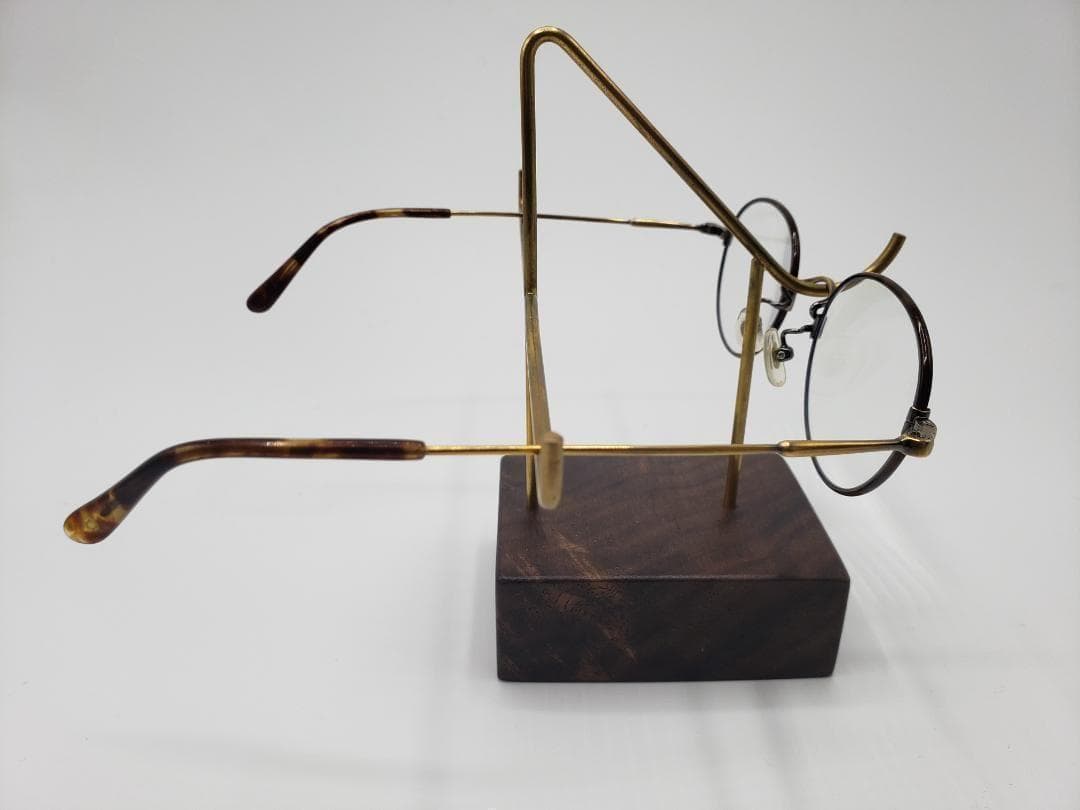 カメマンネン ボストン べっ甲柄 チタン製 眼鏡 KameManNen