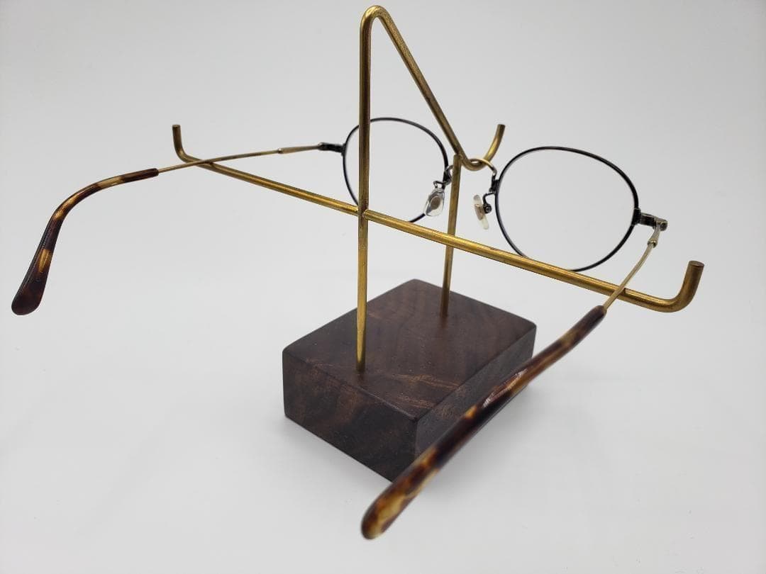 カメマンネン ボストン べっ甲柄 チタン製 眼鏡 KameManNen