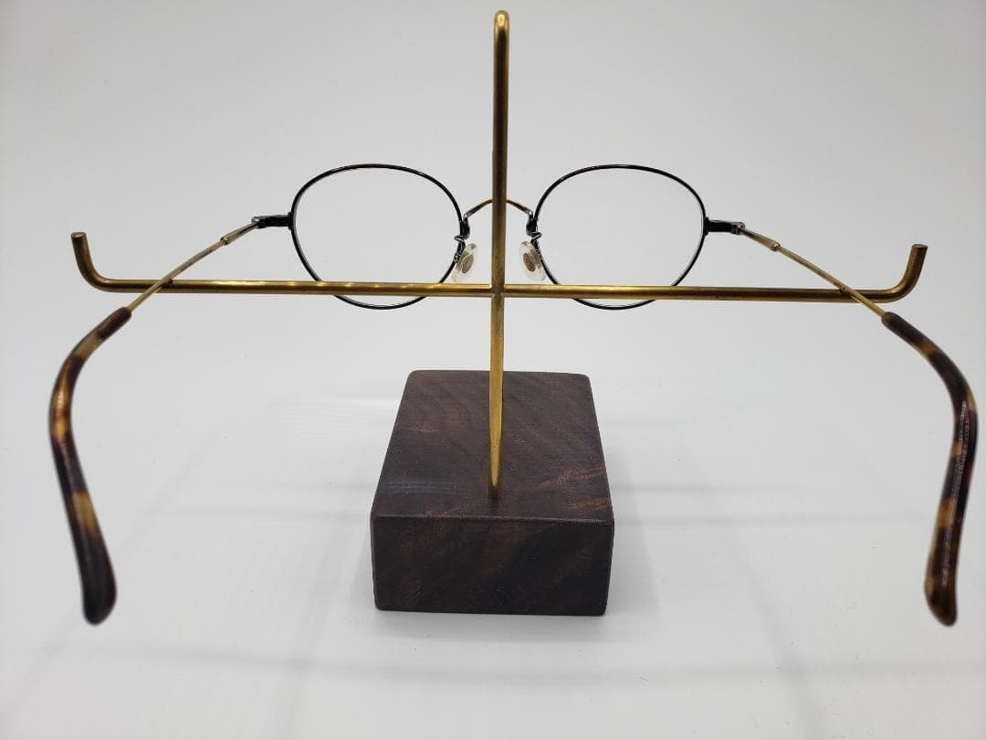 カメマンネン ボストン べっ甲柄 チタン製 眼鏡 KameManNen