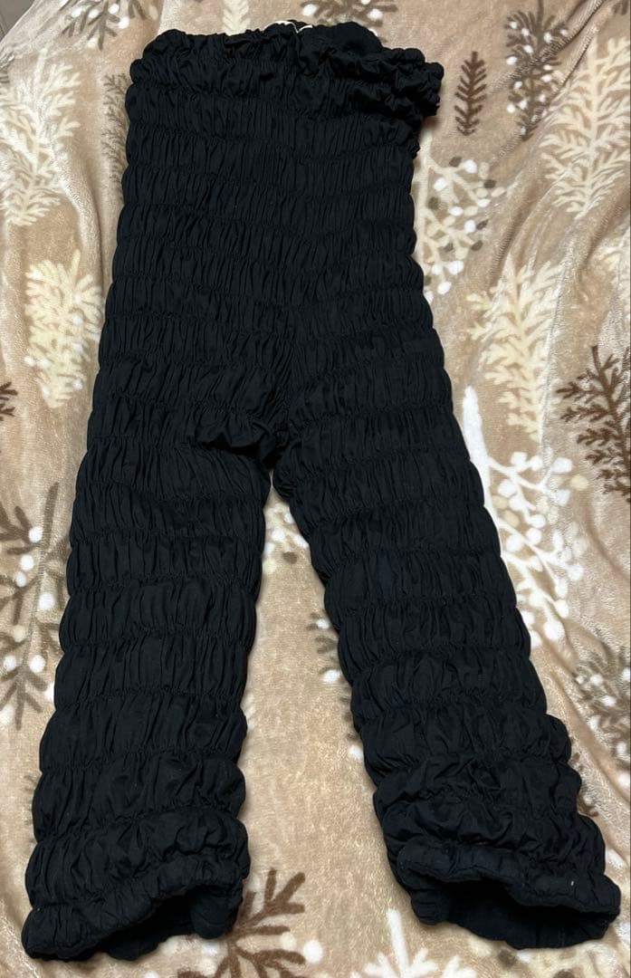 イオンドクター　ロングパンツ　ウォーマー ブラック