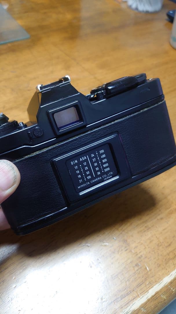 ミノルタ XD Black body MD Rokkor 50mm F1.4