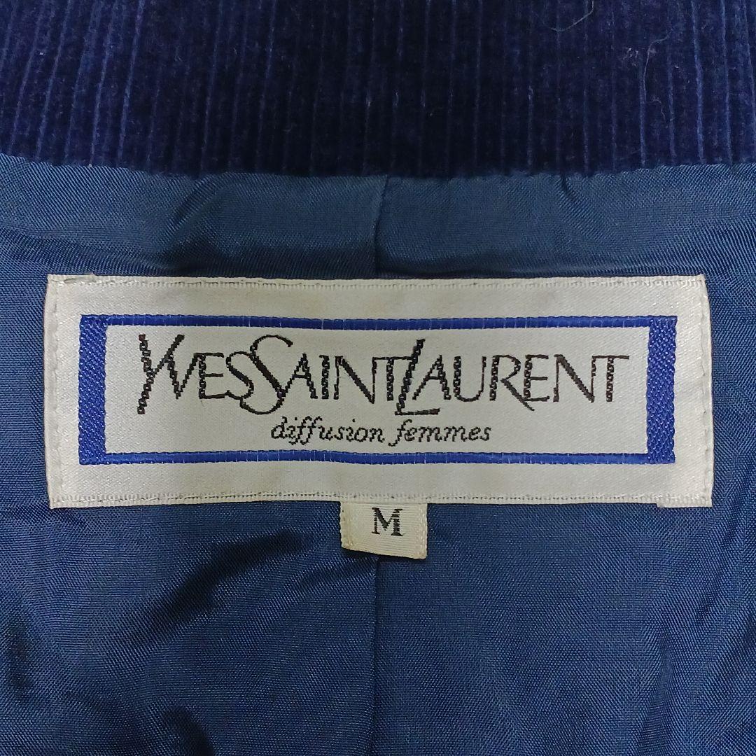 ✨美品✨イヴサンローラン　ヴィンテージ　80' コーディロイジャケット　9