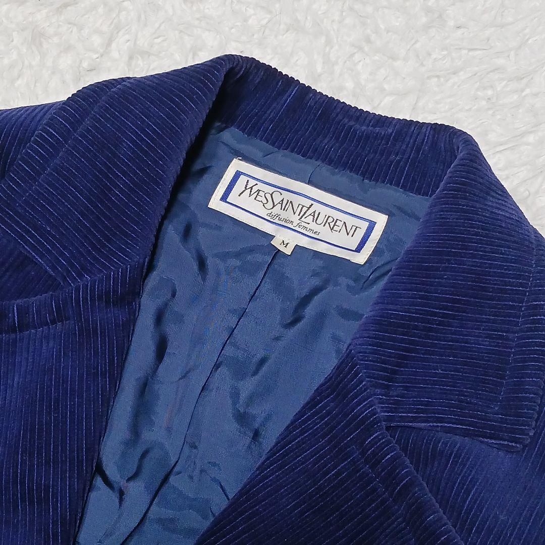 ✨美品✨イヴサンローラン　ヴィンテージ　80' コーディロイジャケット　9