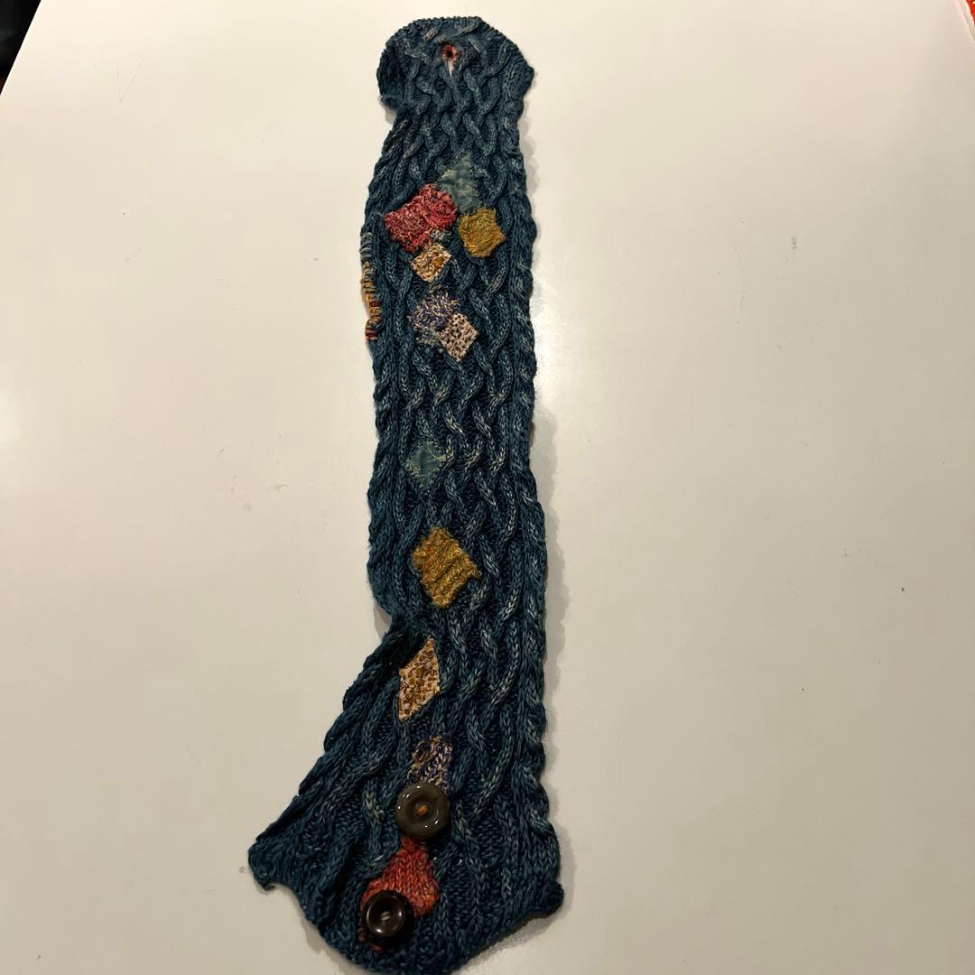 お値引き中‼️kapital ターバン インディゴ ニット kountry