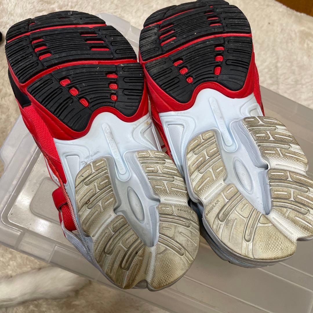 adidas EE7933 RAF SIMONSレッドグラデーションシューズ