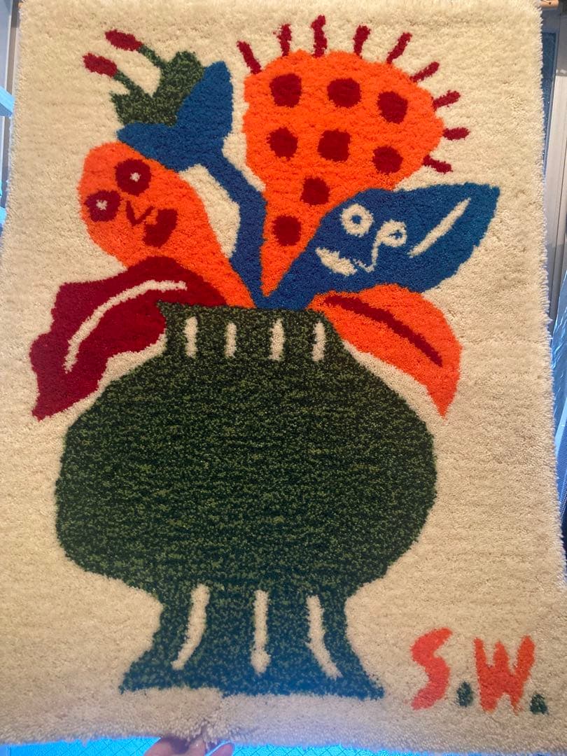 ミヨシラグ　Miyoshirug✖Shiomiwada コラボラグ　三好ラグ