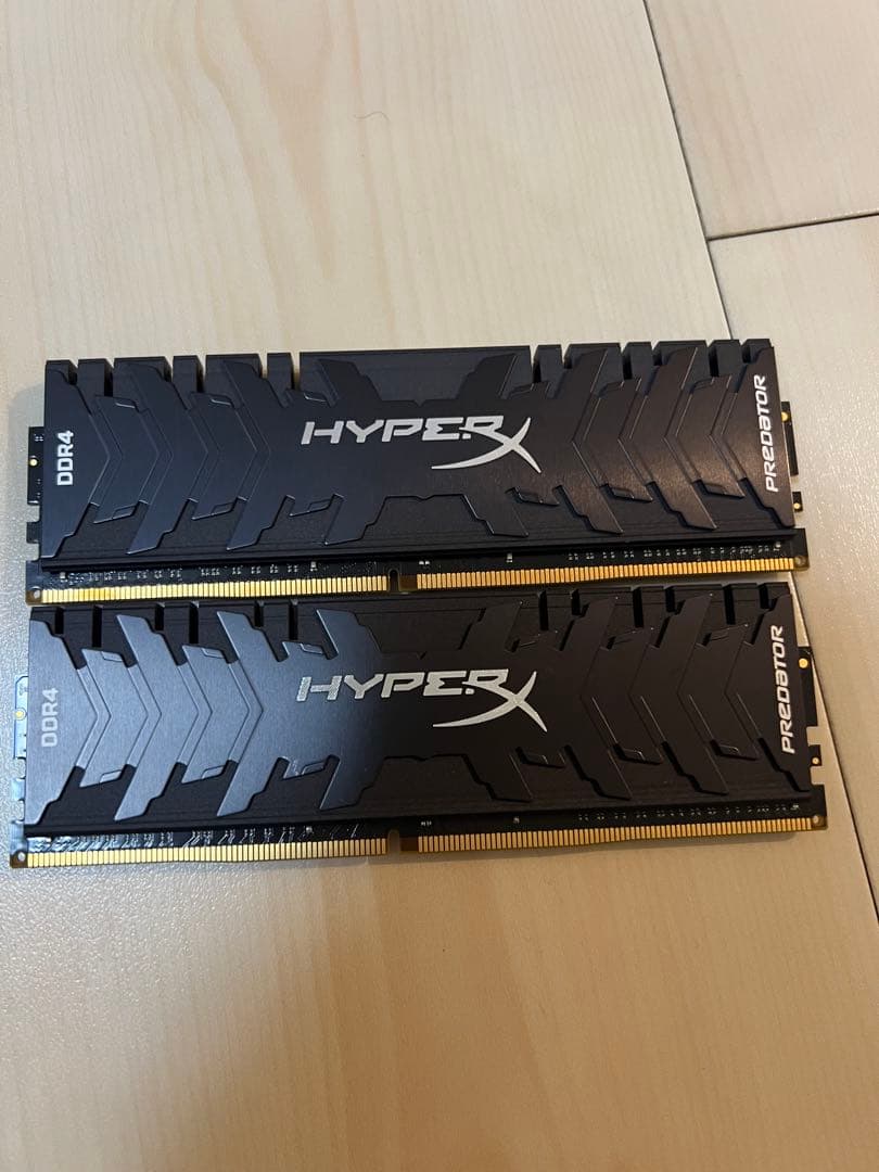 Kingston HyperX DDR4 メモリー 16G 2個
