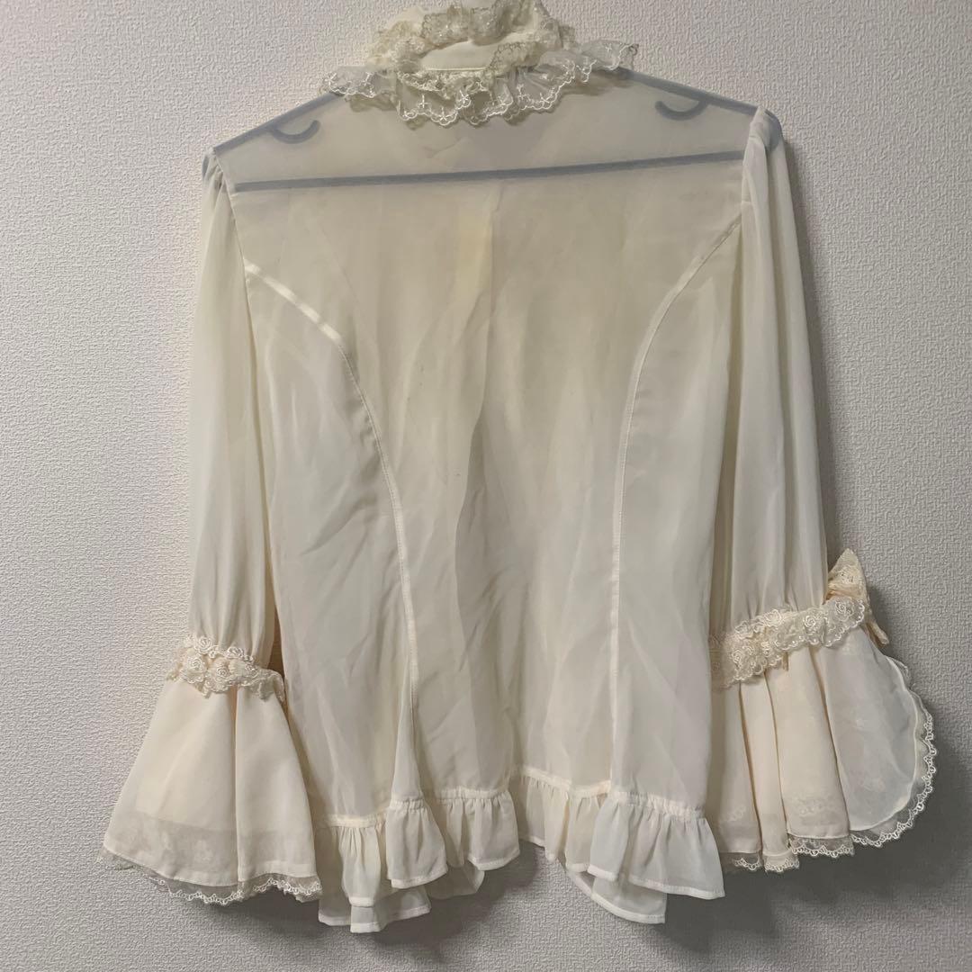 Angelic Pretty Victorian姫袖ブラウスアイボリーロリータ
