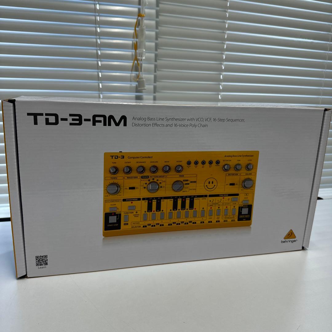 【値下げ中】Behringer アナログベースラインシンセサイザーTD-3-AM