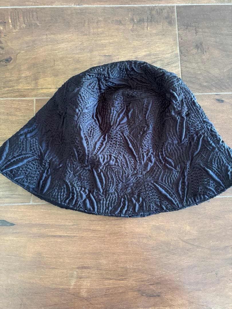 MURRAL bucket hat バケットハットエンブロイダリー ブラック