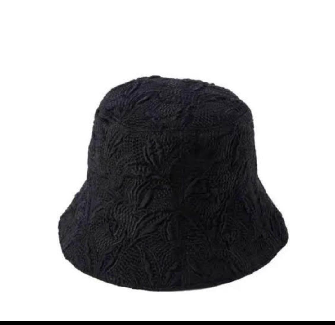 MURRAL bucket hat バケットハットエンブロイダリー ブラック