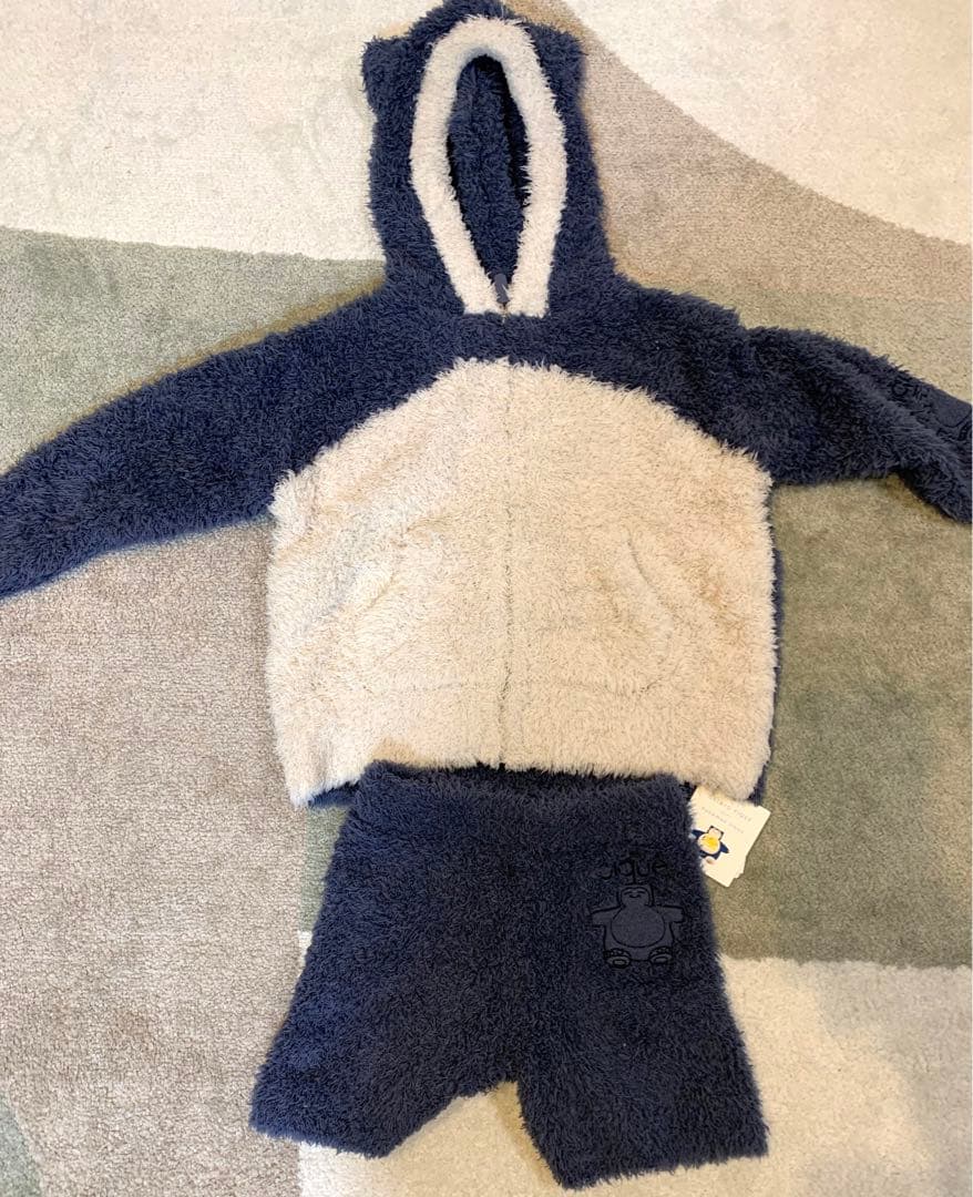 ジェラートピケ ポケモン スリープ カビゴン ジュニアX S（140）サイズ